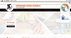 Desktop Screenshot of chesaningschools.net